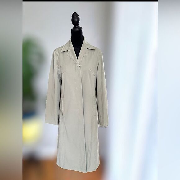 Pierre Cardin Paris Classic Trench Coat Jacket Size XS - Picture 3 of 14